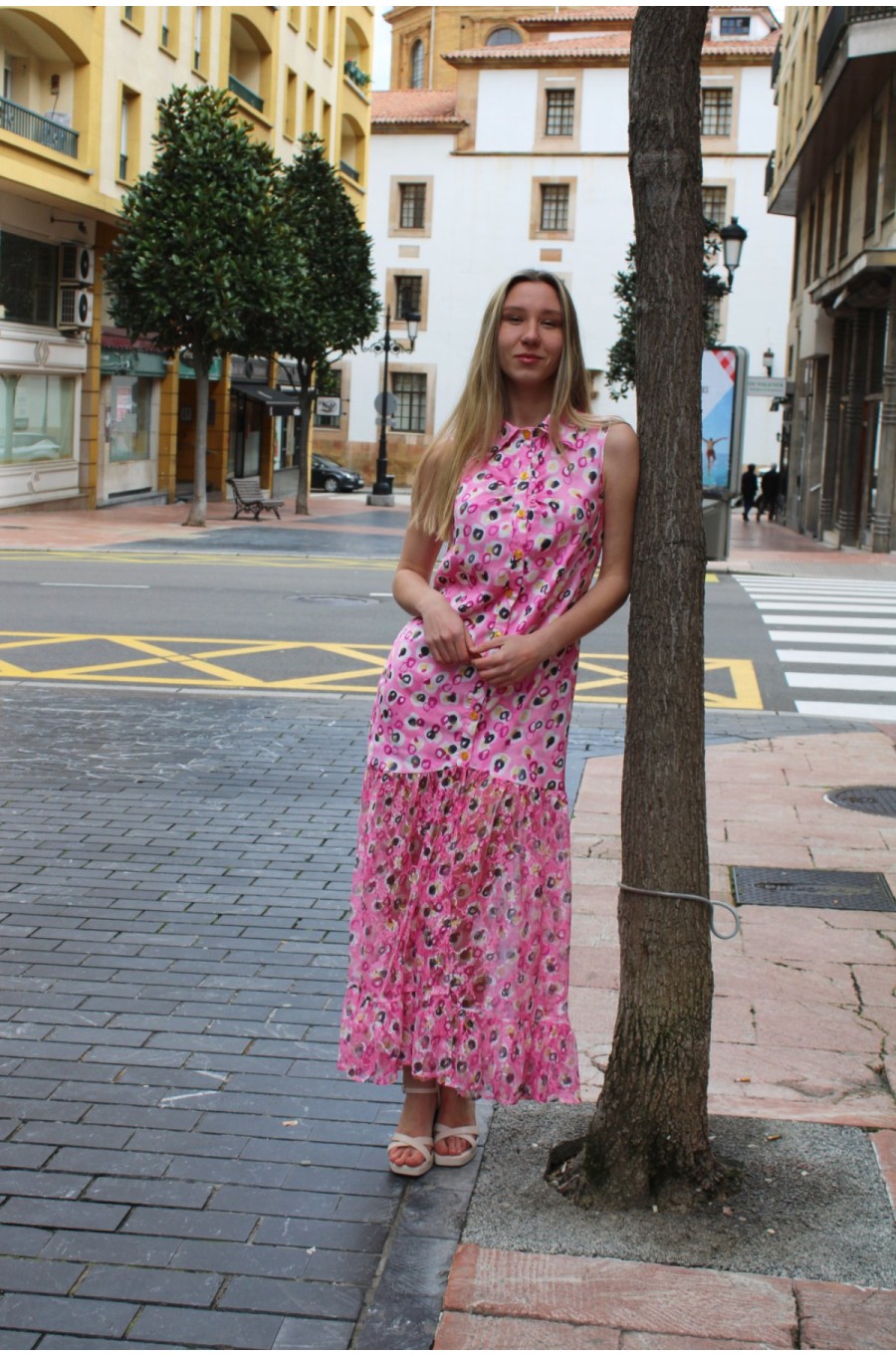 VESTIDO CAMISERO LUNARES