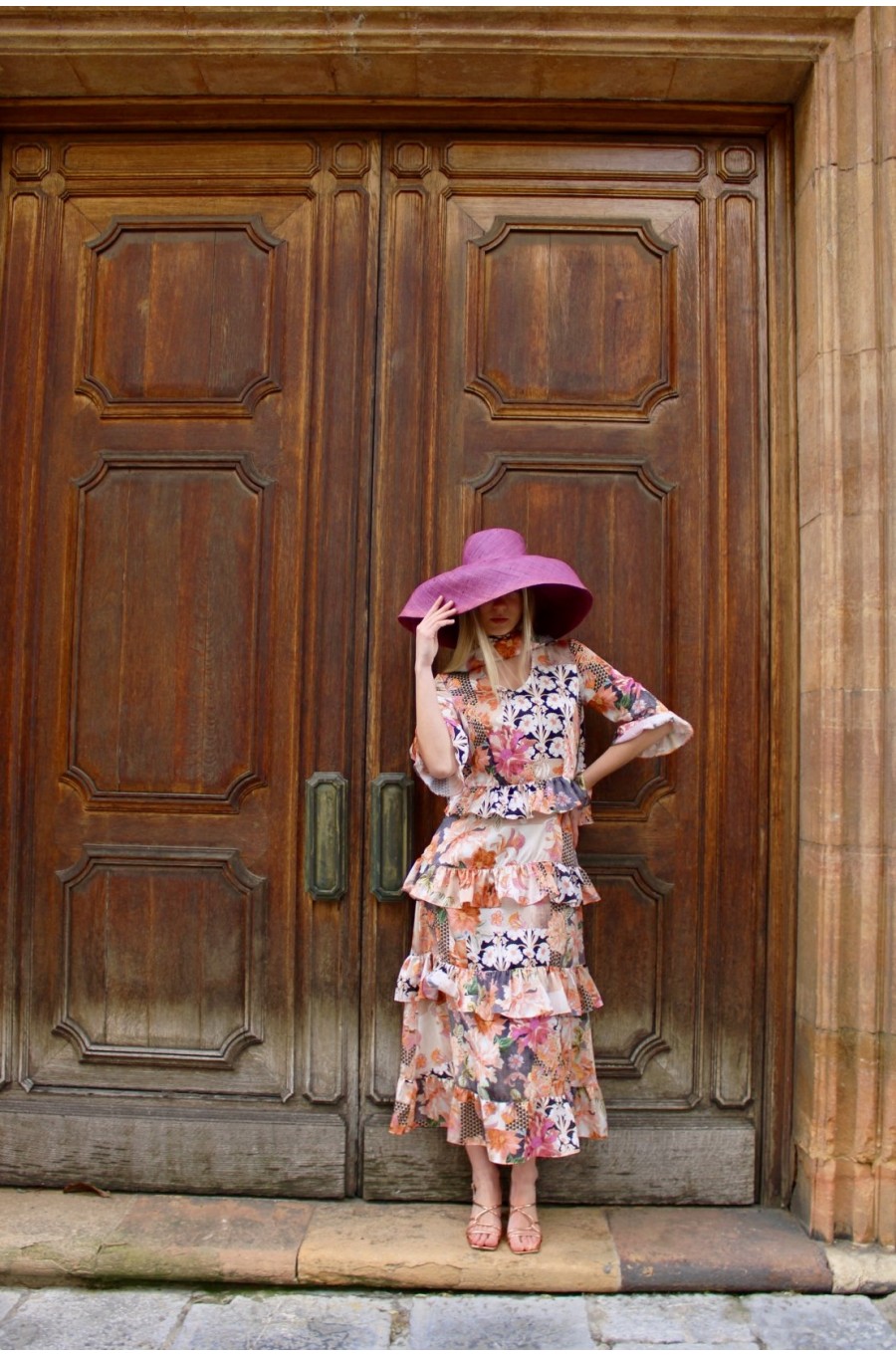 VESTIDO VOLANTES PATCHWORK