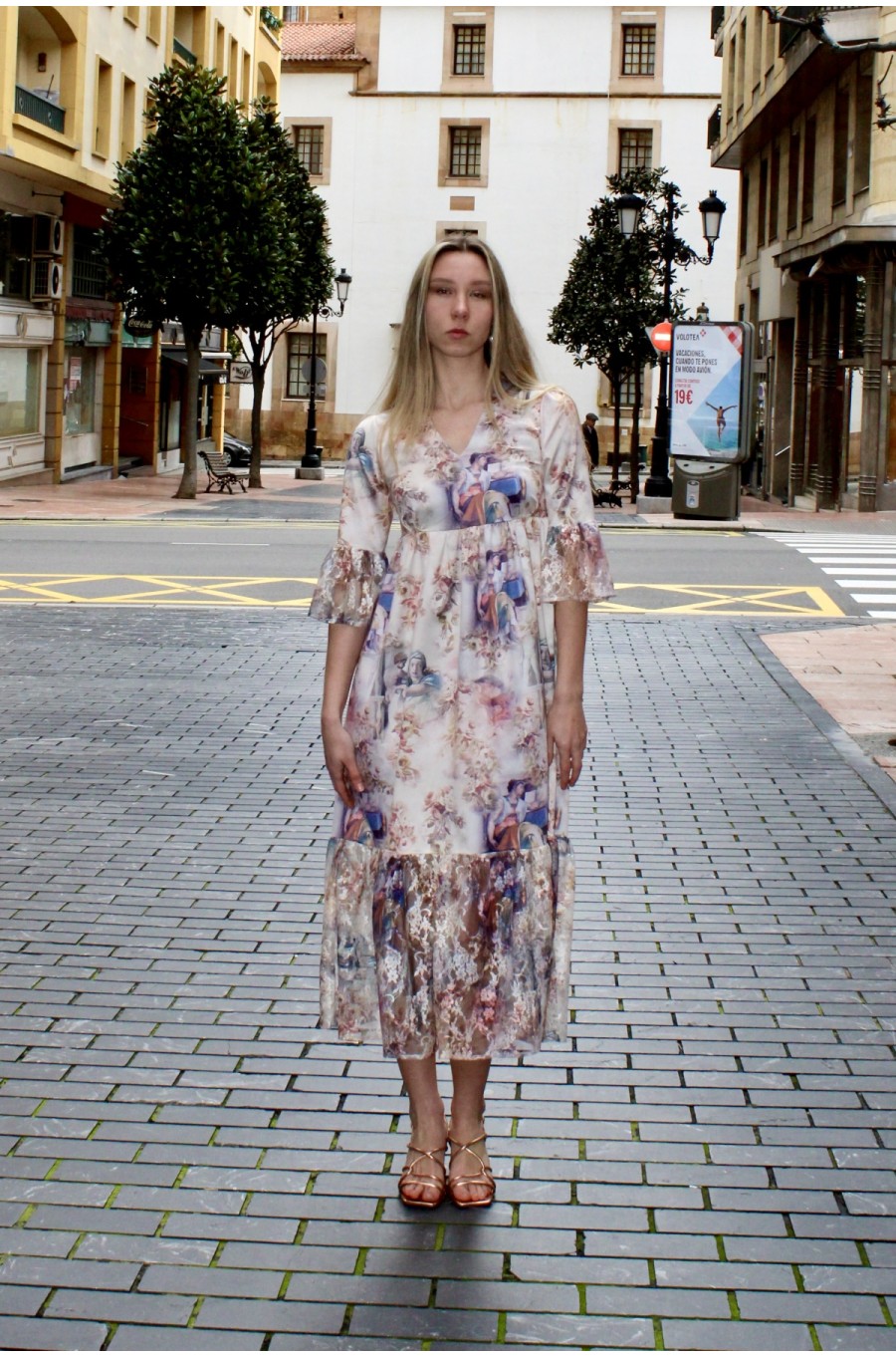VESTIDO MIDI RENAISSANCE