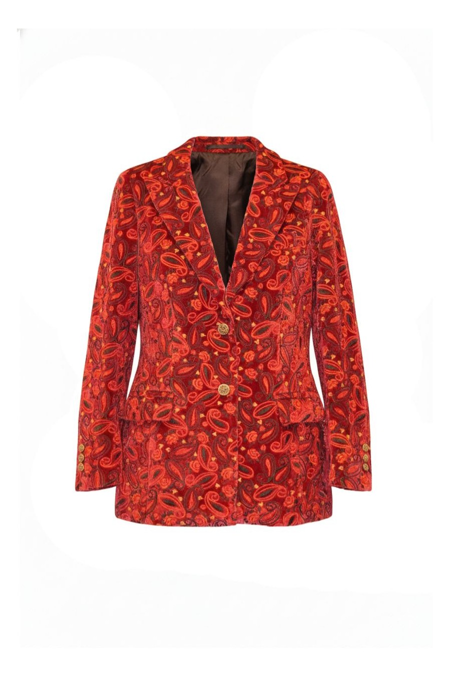 Americana Terciopelo Bordado