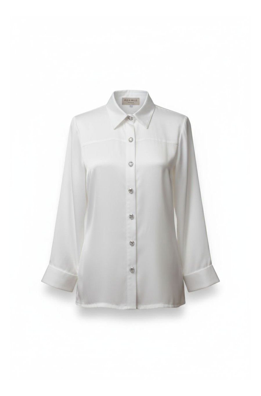 Camisa Lencera Blanca con...
