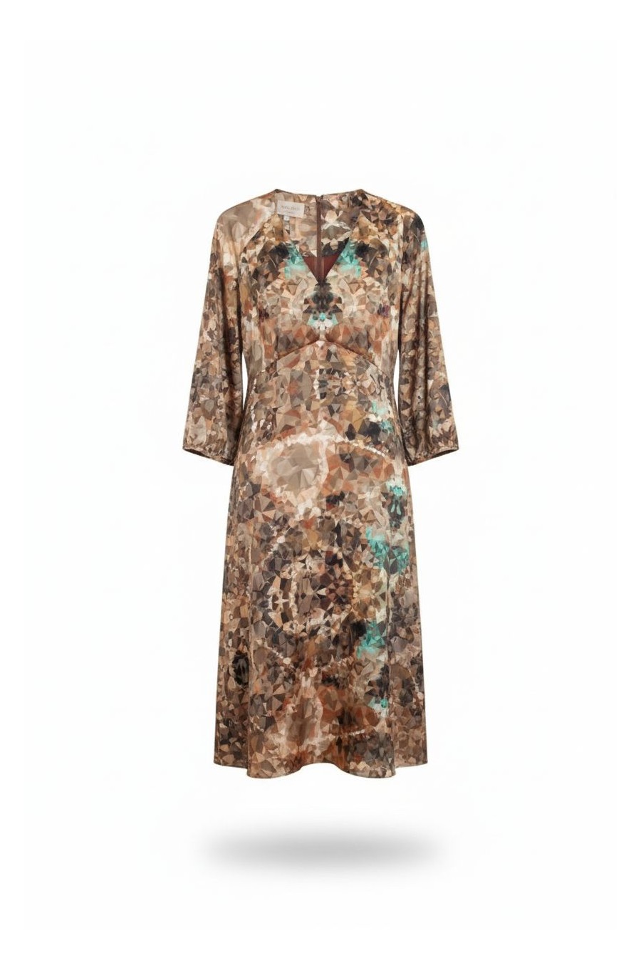 Vestido Flojo Geométrico...