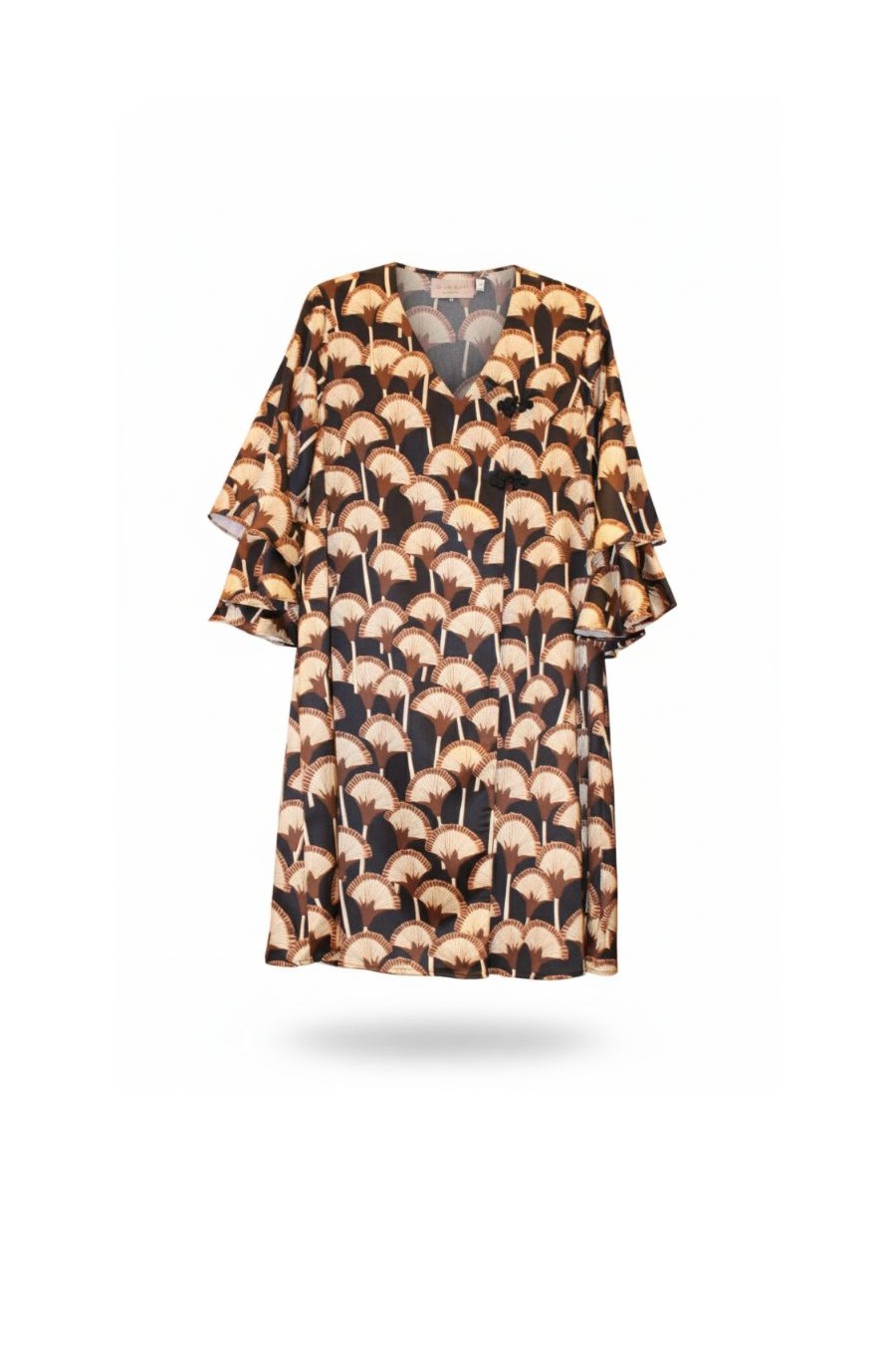 Vestido Alamares Estampado...