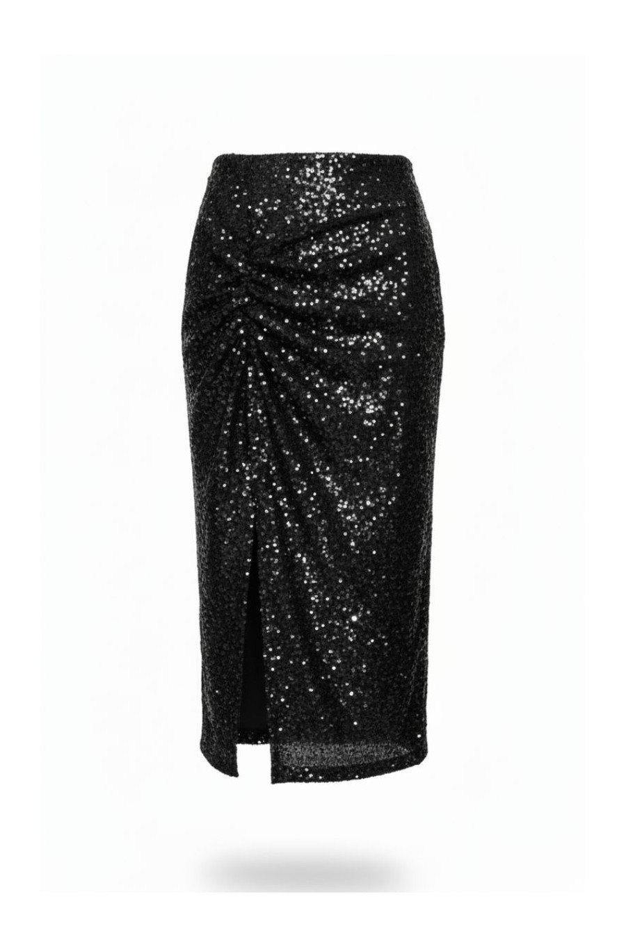 Falda Drapeada Lentejuelas...