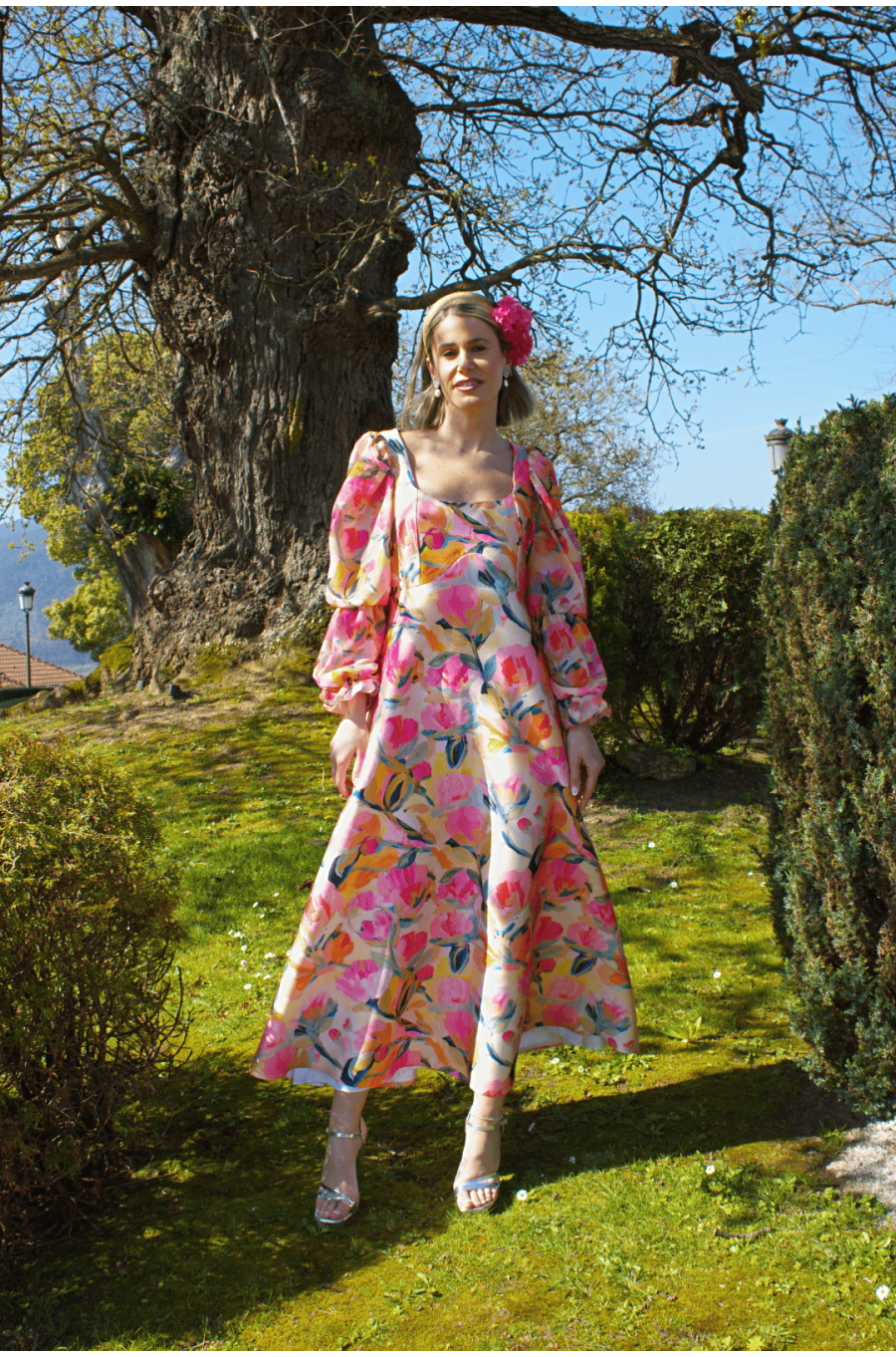 Vestido Contrastes Diana