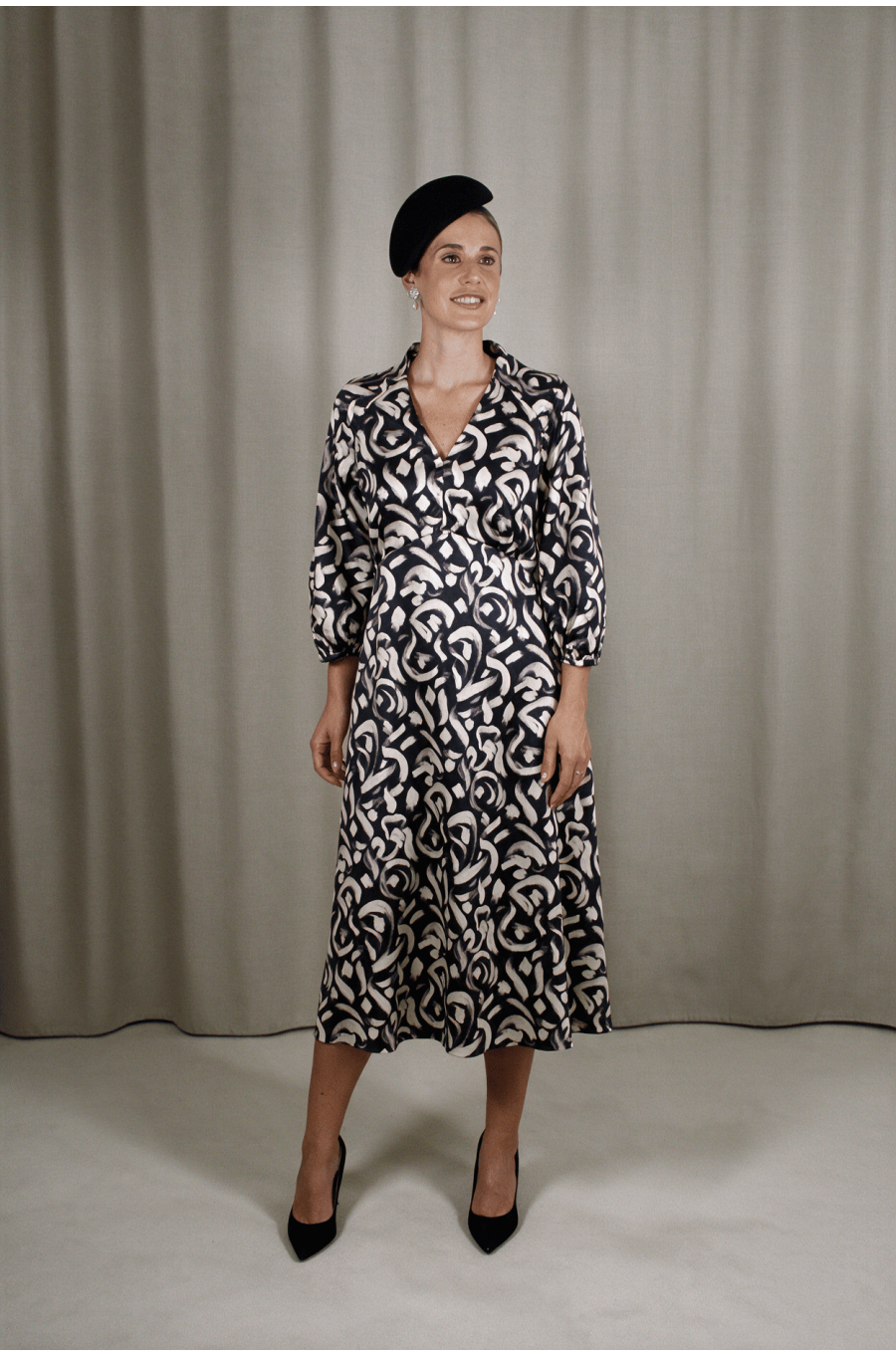 Vestido Flojo B&W