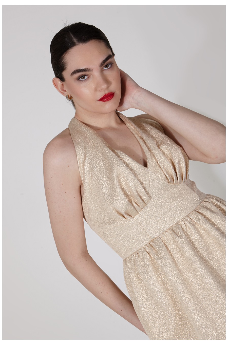 Vestido Oro Luxor